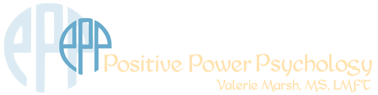 Positive Power Psychology logo | Valerie Marsh | Online Therapy & Coaching | Minnesota & Iowa